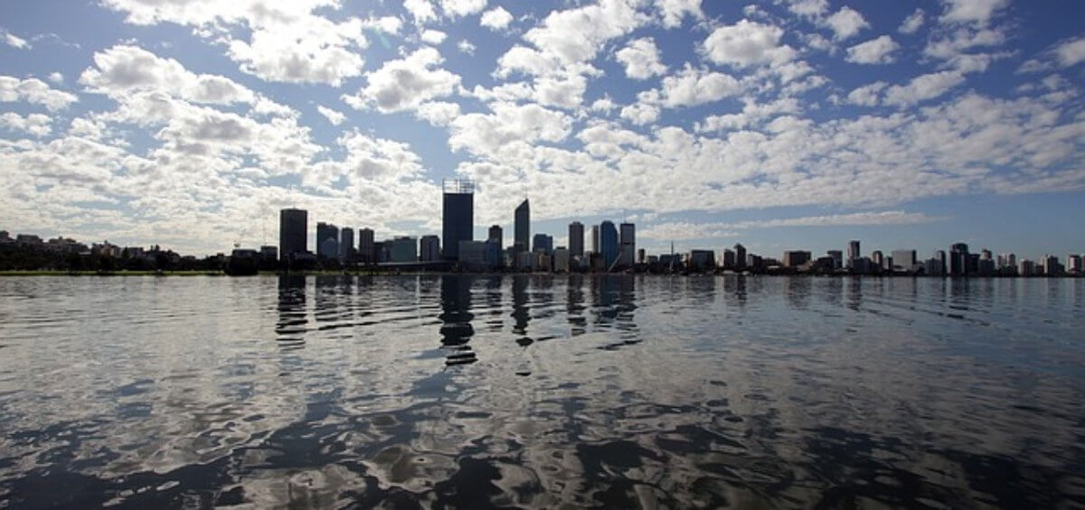 Snapshot of Swan River during WA Day long weekend