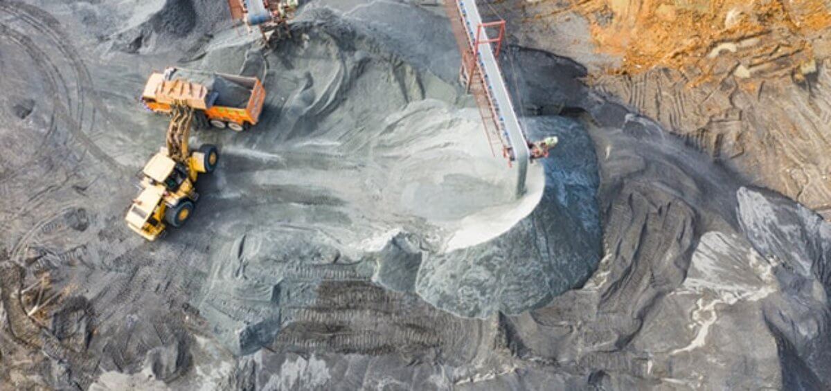 A mine site that sponsors regional works