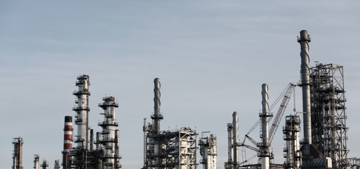 Chimneys in industrial building lot for skilled permanent residence visas