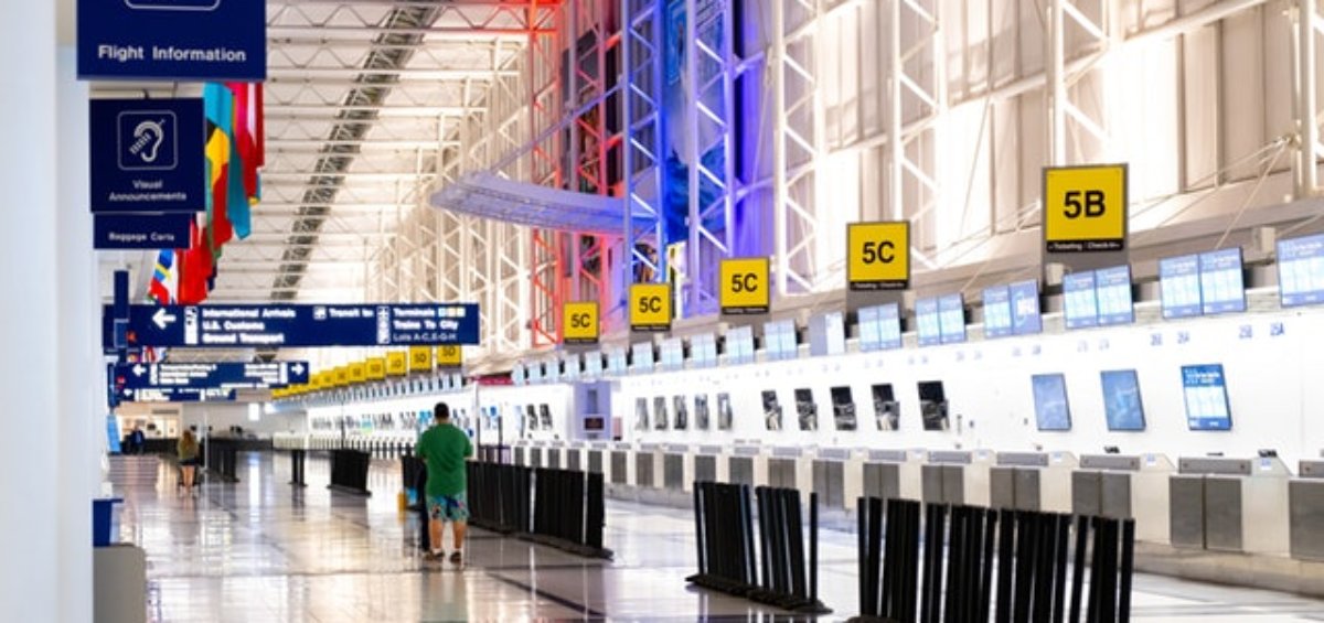 Empty airports as exemptions to Australia's travel ban are introduced