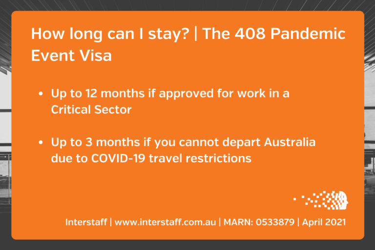 408 pandemic visa